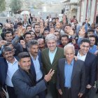 دیدار تاجگردون با مردم شریف برخی از روستاهای پشت کوه باشت