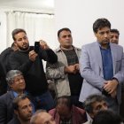 دیدار تاجگردون با مردم شریف برخی از روستاهای پشت کوه باشت