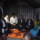 دیدار تاجگردون با مردم شریف برخی از روستاهای پشت کوه باشت