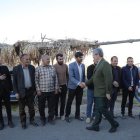 دیدار تاجگردون با مردم شریف برخی از روستاهای پشت کوه باشت