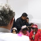 دیدار تاجگردون با مردم شریف روستای جلیل خیرآباد