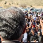 همایش انتخاباتی تاجگردون در روستای خان احمد