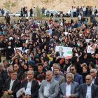 همایش باشکوه انتخاباتی تاجگردون در سراب‌ننیز