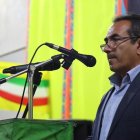 همایش کهگیلویه‌ای‌های مقیم گچساران در حمایت از تاجگردون