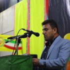 همایش کهگیلویه‌ای‌های مقیم گچساران در حمایت از تاجگردون