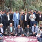 دیدار تاجگردون با اهالی روستاهای بویراحمد گرمسیر