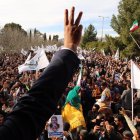 نطق انتخاباتی تاجگردون در باشت با حضور پرشور مردم