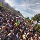 نطق انتخاباتی تاجگردون در باشت با حضور پرشور مردم