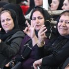 همایش انتخاباتی بانوان گچساران در حمایت از تاجگردون همزمان با روز زن