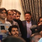 دیدارهای تاجگردون با تیره ددکه‌ای، خانواده نصیری و تیره دیزگانی از ایل بزرگ قشقایی