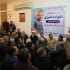 دیدارهای تاجگردون با تیره ددکه‌ای، خانواده نصیری و تیره دیزگانی از ایل بزرگ قشقایی