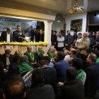 همایش سادات محترم امامزاده علی در حمایت از غلامرضا تاجگردون