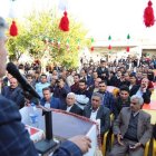 دیدار تاجگردون با مردم شریف قلعه باشت