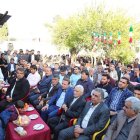 دیدار تاجگردون با مردم شریف قلعه باشت