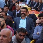 دیدار تاجگردون با مردم شریف قلعه باشت