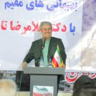 غلامرضا تاجگردون در جمع خونگرم بهبهانی‌های ساکن گچساران