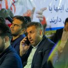 گزارش تصویری حضور غلامرضا تاجگردون در جمع اصناف و بازاریان گچساران