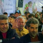 گزارش تصویری حضور غلامرضا تاجگردون در جمع اصناف و بازاریان گچساران