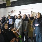 گزارش تصویری حضور تاجگردون در جمع بانوان باوی