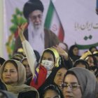 گزارش تصویری حضور تاجگردون در جمع بانوان باوی