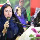 گزارش تصویری حضور تاجگردون در جمع بانوان باوی