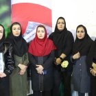 گزارش تصویری حضور تاجگردون در جمع بانوان باوی