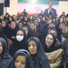 گزارش تصویری حضور تاجگردون در جمع بانوان باوی