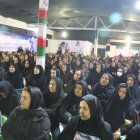 گزارش تصویری حضور تاجگردون در جمع بانوان باوی