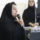 گزارش تصویری حضور تاجگردون در جمع بانوان باوی