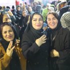 گزارش تصویری حضور تاجگردون در جمع بانوان باوی