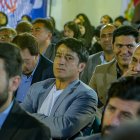 حضور غلامرضا تاجگردون در جمع صمیمی کارمندان ادارات و بانکهای گچساران