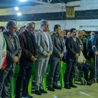 حضور غلامرضا تاجگردون در جمع صمیمی کارمندان ادارات و بانکهای گچساران