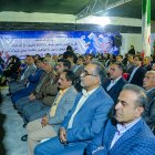 حضور غلامرضا تاجگردون در جمع صمیمی کارمندان ادارات و بانکهای گچساران