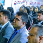 حضور غلامرضا تاجگردون در جمع صمیمی کارمندان ادارات و بانکهای گچساران