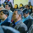 حضور غلامرضا تاجگردون در جمع صمیمی کارمندان ادارات و بانکهای گچساران