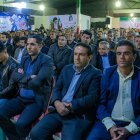 حضور غلامرضا تاجگردون در جمع صمیمی کارمندان ادارات و بانکهای گچساران