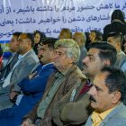 حضور غلامرضا تاجگردون در جمع صمیمی کارمندان ادارات و بانکهای گچساران