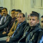 حضور غلامرضا تاجگردون در جمع صمیمی کارمندان ادارات و بانکهای گچساران