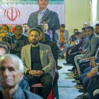 حضور غلامرضا تاجگردون در جمع صمیمی کارمندان ادارات و بانکهای گچساران