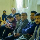 حضور غلامرضا تاجگردون در جمع صمیمی کارمندان ادارات و بانکهای گچساران