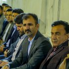 حضور غلامرضا تاجگردون در جمع صمیمی کارمندان ادارات و بانکهای گچساران