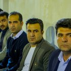 حضور غلامرضا تاجگردون در جمع صمیمی کارمندان ادارات و بانکهای گچساران