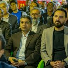 حضور غلامرضا تاجگردون در جمع صمیمی کارمندان ادارات و بانکهای گچساران