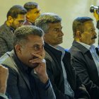 حضور غلامرضا تاجگردون در جمع صمیمی کارمندان ادارات و بانکهای گچساران