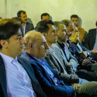 حضور غلامرضا تاجگردون در جمع صمیمی کارمندان ادارات و بانکهای گچساران