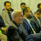 حضور غلامرضا تاجگردون در جمع صمیمی کارمندان ادارات و بانکهای گچساران