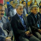 حضور غلامرضا تاجگردون در جمع صمیمی کارمندان ادارات و بانکهای گچساران