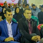 حضور غلامرضا تاجگردون در جمع صمیمی کارمندان ادارات و بانکهای گچساران