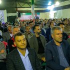 حضور غلامرضا تاجگردون در جمع صمیمی کارمندان ادارات و بانکهای گچساران