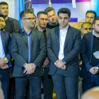 حضور غلامرضا تاجگردون در جمع صمیمی کارمندان ادارات و بانکهای گچساران